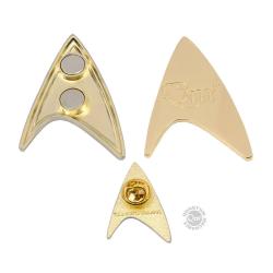 Star Trek Discovery Set de Chapa & Pin Enterprise Operations