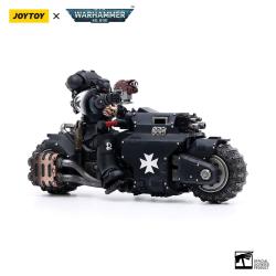 Warhammer 40k Vehículo 1/18 Black Templars Outrider Bike 22 cm  Joy Toy (CN) 