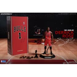 NBA Collection Figura Real Masterpiece 1/6 Derrick Rose Limited Retro Edition 30 cm ENTERBAY