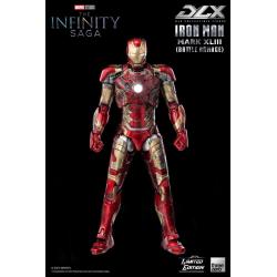 Infinity Saga Figura 1/12 DLX Iron Man Mark 43 (Battle Damage) Limited Edition 17 cm