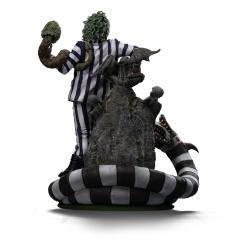 Beetlejuice Estatua 1/10 Art Scale Beetlejuice 19 cm  Iron Studios 