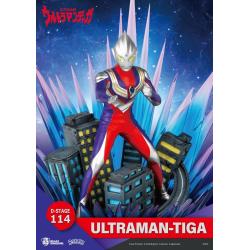 Ultraman Diorama PVC D-Stage Ultraman Tiga 15 cm Beast Kingdom Toys 