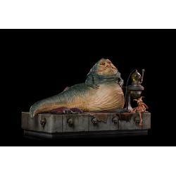Star Wars Estatua 1/10 Deluxe Art Scale Jabba The Hutt 23 cm