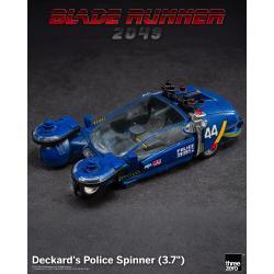 Blade Runner 2049 vehículo Deckard\'s Police Spinner 10 cm THREEZERO