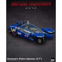 Blade Runner 2049 vehículo Deckard\'s Police Spinner 10 cm THREEZERO