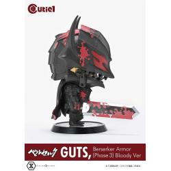 Berserk Minifigura Cutie1 PVC Guts Berserker Armor (Phase 3) Bloody Ver. 12 cm Prime 1 Studio