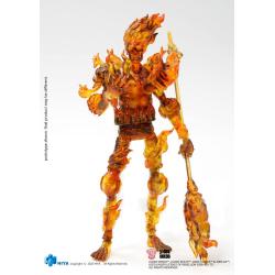 2000 AD Figura 1/18 Exquisite Mini  Juez Dredd Fire 11 cm Hiya Toys