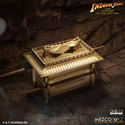 Indiana Jones Figura 1/12 Major Toht and Ark of the Covenant Deluxe Boxed Set 16 cm Mezco Toys 