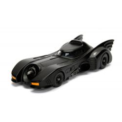 Batman Vehículo Build N\' Collect Diecast 1/24 1989 Batmobile con Figura