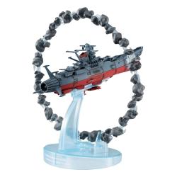 Space Battleship Yamato 2202 Estatua Cosmofleet SP Aircraft Warriors of Love Re & Asteroid Ring 16 cm Megahouse