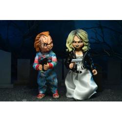 Bride of Chucky Clothed Action Figure 2-Pack Chucky & Tiffany 14 cm