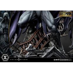 Batman Estatua Ultimate Premium Masterline Series 1/4 Batman Rebirth Edition Black Deluxe Version 71 cm