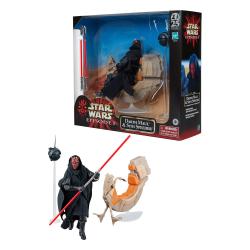 Star Wars Episode I Black Series Vehículo con Figura Darth Maul & Sith Speeder SDCC 2024 Hasbro 