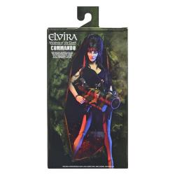 Elvira, reina de las tinieblas Figura Clothed Commando Elvira 20 cm NECA