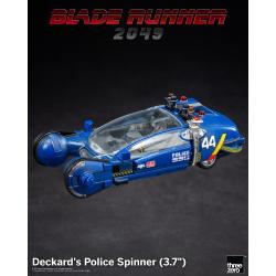 Blade Runner 2049 vehículo Deckard\'s Police Spinner 10 cm THREEZERO