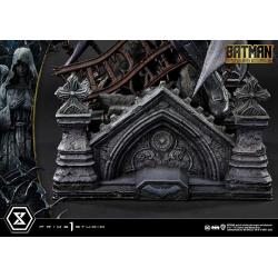 Batman Estatua Ultimate Premium Masterline Series 1/4 Batman Rebirth Edition Black Deluxe Version 71 cm