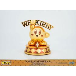 Kirby Estatua DieCast We Love Kirby Gold Edition 10 cm  First 4 Figures 