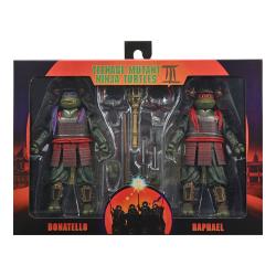 Tortugas Ninja II: The Secret of the Ooze 2-Pack Figuras Donatello & Raphael 18 cm NECA