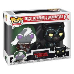 Dungeons & Dragons Pack de 2 POP! Movies Vinyl Figuras Drizzt & Guenhwyvar 9 cm FUNKO