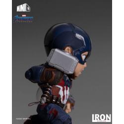 Los Vengadores Endgame Minifigura Mini Co. PVC Captain America 15 cm