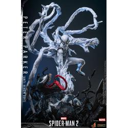 SpiderMan 2 Figura Video Game Masterpiece 1/6 Peter Parker (Anti-Venom Suit) 30 cm HOT TOYS