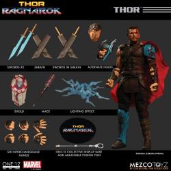 Thor Ragnarok Figura 1/12 Thor 16 cm