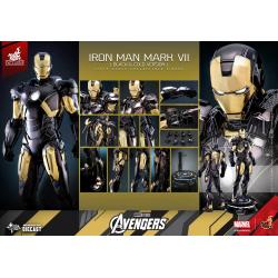 IRON MAN MARK VII (BLACK & GOLD VERSION) HOT TOYS EXCLUSIVE 2500UNITS