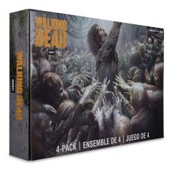 The Walking Dead Pack de 4 Figuras Walkers 13 cm McFarlane Toys