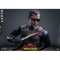 BLADE Deadpool & LOBEZNO MOVIE Masterpiece 1/6 Blade 30 cm HOT TOYS