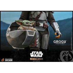 Grogu  Sixth Scale Figure Set Sixth Scale Figure Set by Hot Toys Television Masterpiece Series – Star Wars: The Mandalorian