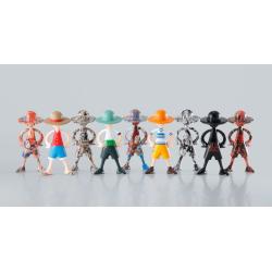 One Piece Minifiguras Luffy´s Archive of Adventure 9 cm Surtido (10) Bandai Tamashii Nations