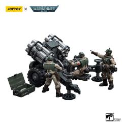 Warhammer 40k Figura 1/18 Astra Militarum Ordnance Team with Malleus Rocket Launcher 12 cm Joy Toy (CN)