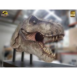 Jurassic Park Estatua tamaño real Tyrannosaurus Rex Head 203 cm ELITE CREATURES COLLECTIBLES