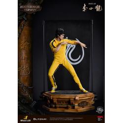 Bruce Lee 50 ANIVERSARIO Tribute Statue ( PELO INSERTADO ) 1/4 Blitzway 55cm