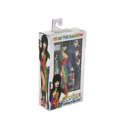 Elvira, Mistress of the Dark Figura Clothed Over the Rainbow Elvira 20 cm NECA