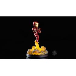 Marvel Comics Light-Up Q-Fig Figure Iron Man 14 cm
