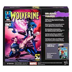 Wolverine 50th Anniversary Marvel Legends Pack de 2 Figuras Lobezno & Psylocke 15 cm hasbro