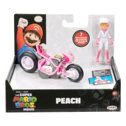 Super Mario Bros. La película Figura Peach with Racer 13 cm JAKKS PACIFIC