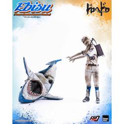 Dorohedoro Figura FigZero 1/6 Ebisu Peace Sharks Mascot Ver. 24 cm ThreeZero 