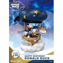 Disney Diorama PVC D-Stage  El Pato Donald 90 Feliz Cumpleaños 14 cm Beast Kingdom Toys 