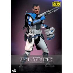 Star Wars:: The Clone Wars Figura 1/6 Arc Trooper Echo 30 cm