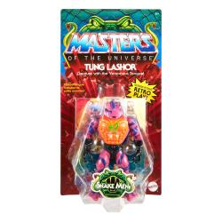 Masters of the Universe Origins Figuras Tung Lashor 14 cm  Mattel