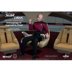 Star Trek: La nueva generación Réplica 1/6 Enterprise-D Captain\'s Chair 19 cm EXO-6