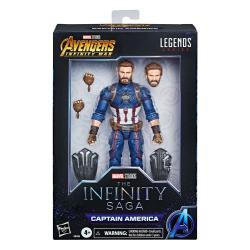 The Infinity Saga Marvel Legends Figura Capitan America (Avengers: Infinity War) 15 cm