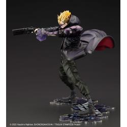 Trigun Stampede Estatua ARTFXJ PVC 1/8 Vash the Stampede The Gunman in Black Ver. 22 cm Kotobukiya