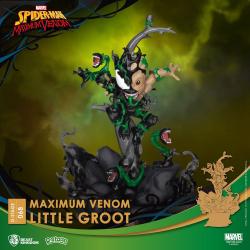 Marvel Comics Diorama PVC D-Stage Maximum Venom Little Groot 16 cm