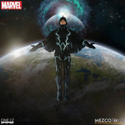 Marvel Universe Action Figures 1/12 Black Bolt & Light-Up Lockjaw 17 cm