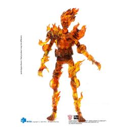 2000 AD Figura 1/18 Exquisite Mini  Juez Dredd Fire 11 cm Hiya Toys