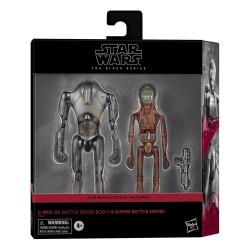 Star Wars Episode II Black Series Pack de 2 Figuras C-3PO (B1 Battle Droid Body) & Super Battle Droid 15 cm HASBRO