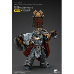 Warhammer The Horus Heresy Figura 1/18 Space Wolves Legion Praetor with Power Axe and Combat Shield 12 cm  Joy Toy 